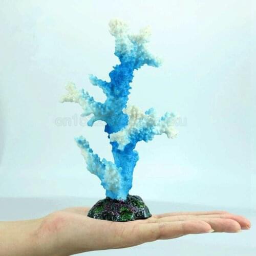 High Simulation Aquarium Decoration Ornament Resin Reef Imitated Coral for Fish Tank Landscaping