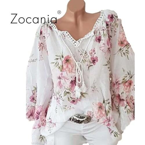 Zocania Womens Long Shirts