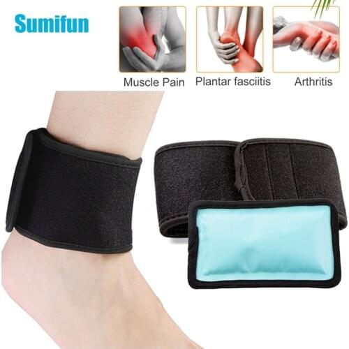 1Pcs Ice Bag Pain Relief Hot and Cold Gels Fitness Sprain CareWrist Foot Ankle Palm Care Arm Shoulder Care Analgesic Ice Pack