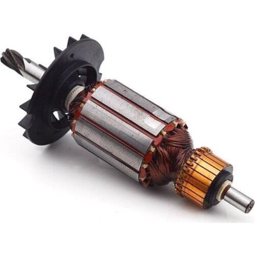 220 - 240V GBH 2-22 2-23 RE Armature Rotor anchor with bearing replacement For BOSCH GBH2-22RE GBH2-23RE Rotary hammer 6 Teeth