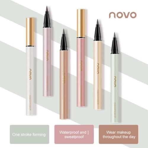 6 Colors Eyeliner Eye Makeup Is Not Easy To Fade Smudge Sweat Waterproof Multi-color Fashion Liquid Eyeliner Pen TSLM1