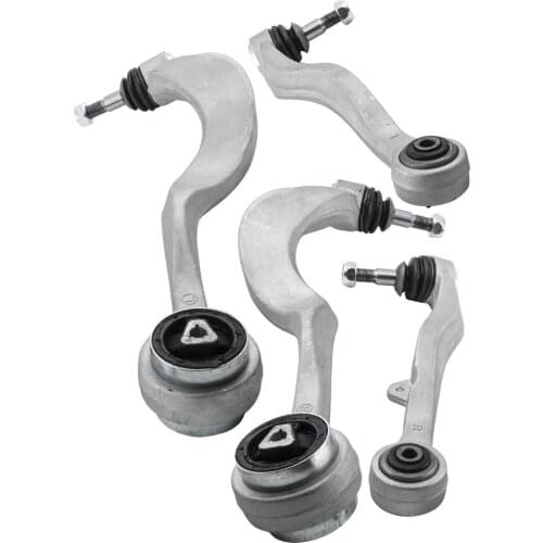 4pcs Front Lower Control Arms Bushing kit For BMW E60 525i 530i 528i 545i 550i 2003-2010 31126760182 31126774825 31126774826