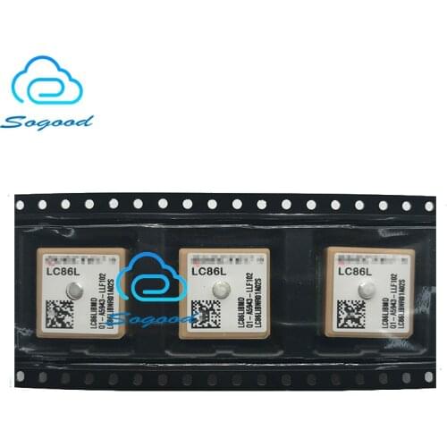 LC86L GNSS module with an integrated patch antenna on top GPS GLONASS QZSS AG3331compatible with Quectel GPS L80 and L86 module