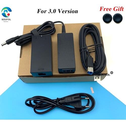 New USB 3.0 Adapter for XBOX One S SLIM/ONE X Kinect Adapter Power Supply Kinect 2.0 Sensor For Windows 8//8.1/10 US&EU Plug