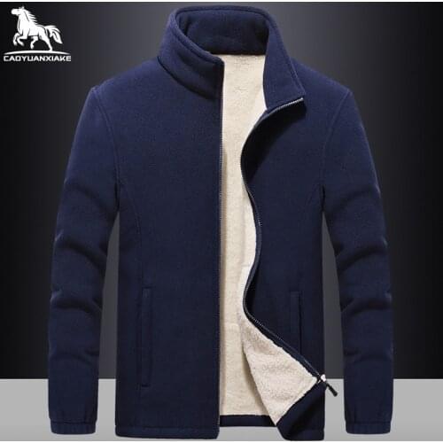 Winter parka men 7XL 8XL 9XL Fleece Mens Jackets casual warm Cashmere coats Mens Solid color coat Thicken Windproof jacket 889