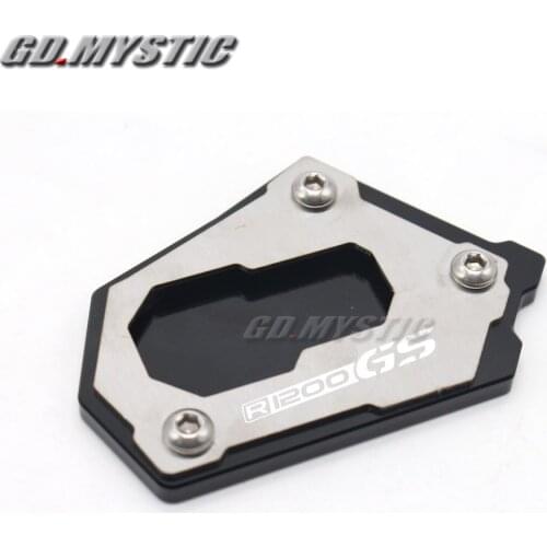 Motorcycle Kickstand Foot Side Stand Extension Pad Support Plate for BMW R1200GS Adventure LC K50 K51 2012 2013 2014