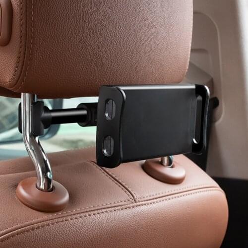 Car Pillow Mobile Phone Holder Flexible 360 Degree Rotating For IPad Tablet Stand Back Seat Headrest Mount Bracket 4.7-10.5in