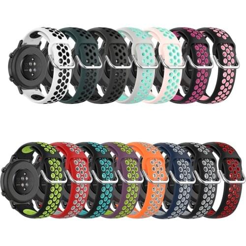 20mm 22mm Silicone Watch Band for Garmin vivoactive 3 4 Forerunner 245 245M 645 Smart Watch Wristband Accessories