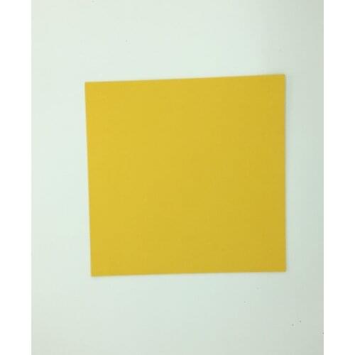 Deep yellow colors Thickness 3mm size 11"x11" 3D Embroidery foam