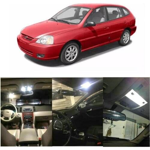Interior Led lights For 2003 Kia Rio Sorento Spectra License plate light Dome Light Map Light