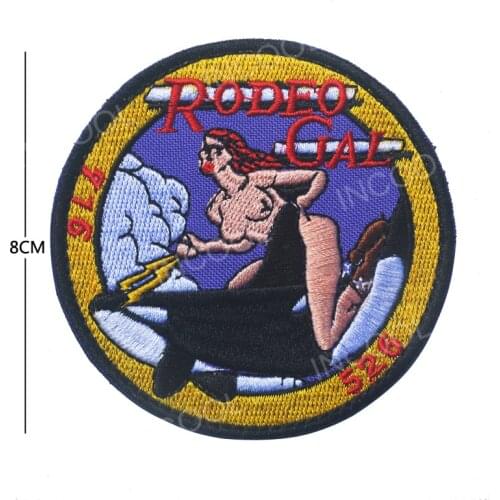 USAF Girls 3D Embroidery Patch Military Tactical Flying Patches Emblem Appliques Embroidered Badges For Clothing Backpack