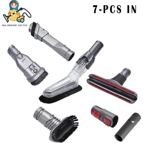 Replacemen Attachment Kit Tools Brush Crevice Brush Head for DYSON DC58 DC59 DC62 V6 DC74 V7 V8 V10 Vacuum Cleaner Tool