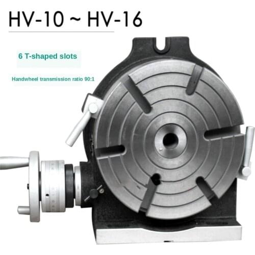10 Inch HV-10 Vertical and Horizontal Rotary Working Table/250mm Dia Mill&Drill Machine Working Table Milling machine