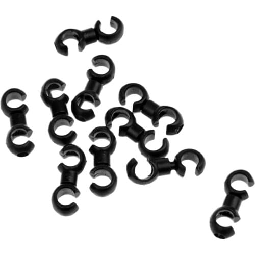 10Pcs Bicycle Disc Brake Cable Sets Pipe Line Accessories Parts Mountain Road Bike Brake Cable S Buckle Hook