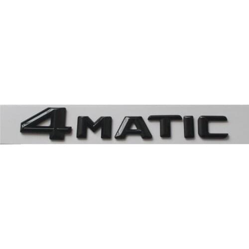 ABS 4MATIC Car Badge Emblem Nameplate Sticker