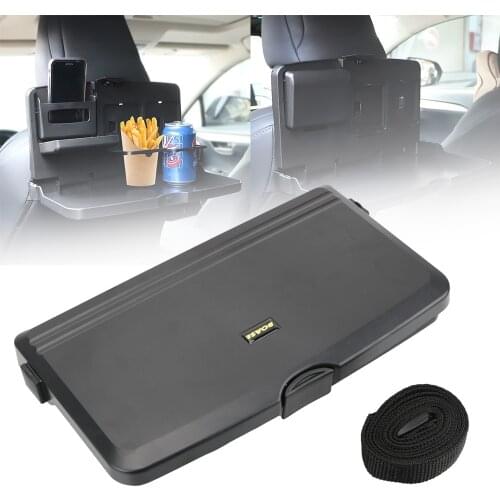 Car Styling Car Folding Food Cup Tray Car Interior Storage Shelf Backseat Cup Holder Dining Table Drink Holder Auto Accessories