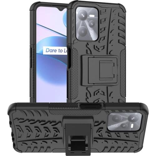 For Realme 8 Pro Case Cover Realme C21 8 4G Armor Holder Shockproof Bumper Protective Phone Cases For Realme C21 8 Pro Funda