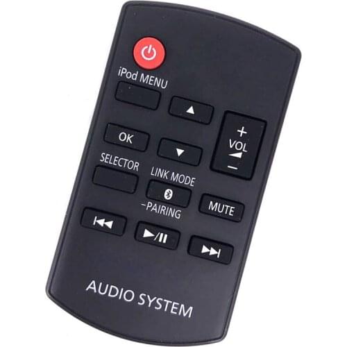 New Replacement Remote Control RAK-SC989ZM For Panasonic Bluetooth-Compatible Audio System SC-HC05 SA-HC05