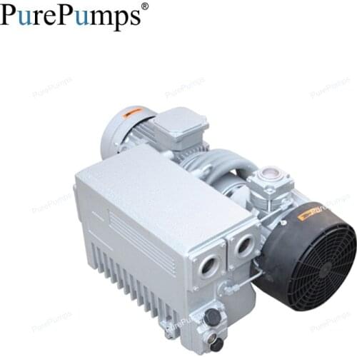 SV-100 100m3/h 3kw direct coupled oil sealed single stage rotary vane vacuum pump in packing machine