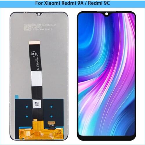 Original 6.53 inch New For Xiaomi Redmi 9A LCD Display Touch Screen Digitizer Assembly For Redmi 9C LCD Screen Replace Parts