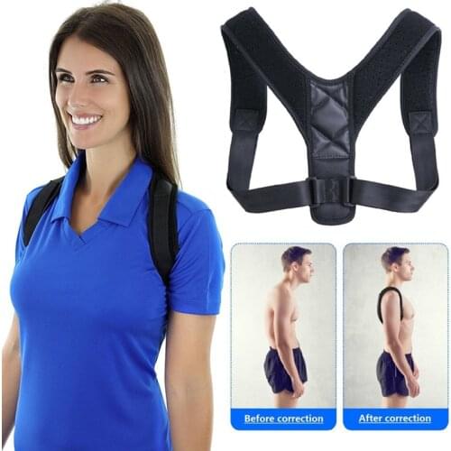 Brace Support Belt Adjustable Back Posture Corrector Clavicle Spine Back Shoulder Lumbar Posture Correction