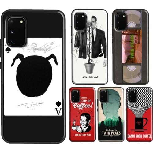Twin Peaks poster For Samsung Galaxy S20 FE S21 Ultra Note 20 Note 10 Plus S10e S8 S9 S10 Plus Phone Case