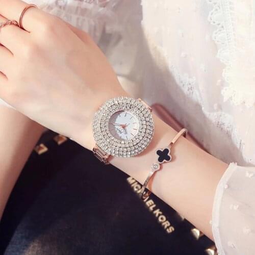 Luxry Diamond Women Watches Trend Shape Quartz Casual Women Wrist Watch Reloj Mujer