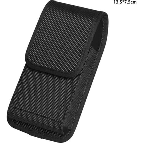 Tactical Cell Phone Pouch Holster with Free D Buckle Protable Wallet Card Waist Pack Outdoor Sports Nylon Carrying Case