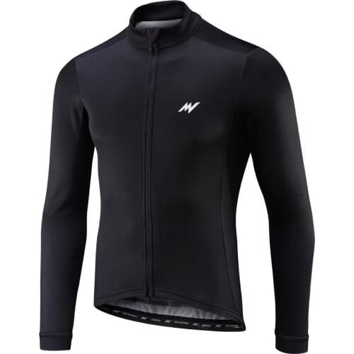 High quality Race fit Cycling Jersey Thermal Fleece Long Sleeve Bike Clothes for winter pro Team Maillot Ciclismo invierno