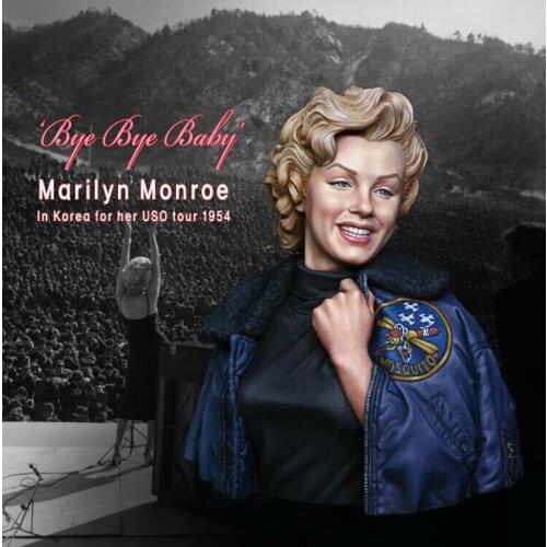 1/10 Resin Model Building Kit Bust Marilyn Monroe