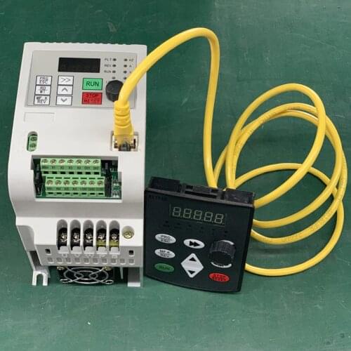 1.5kw/ 2.2kw/ 4kw 220V 1p to 3p 220V output inverter three phase frequency converter for 3phase AC motor