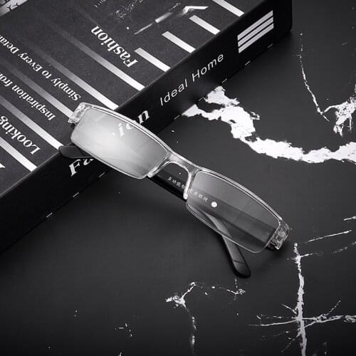 +200 New Glasses Folding Constant Smart Glasses Automatic Zoom Reading Glasses Men and Women Anti-blue Light