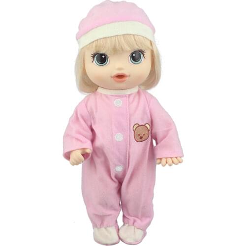 2021 Top Doll Clothes Suit For 12 Inch 30CM Baby Alive Doll Toys Crawling Doll Accessories