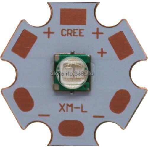 5W 5050 Ultra Violet UV 365nm 380nm 390nm 420nm High Power LED Emitter on 20mm Copper Star