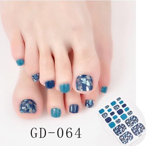 22 Tips/Sheet Nail Tape Manicure Decoration Nail Sticker Set Sticker For Nails Nail Sticker Album Popular Nail Sticker Trend