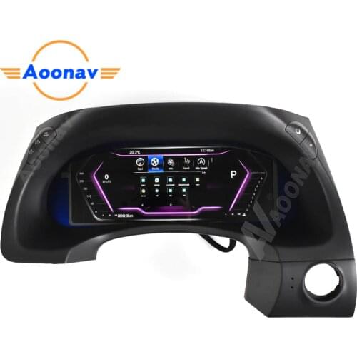Android 9.0 Car LCD Meter instrument dashboard screen Car GPS Navigation For Nissan Patrol 2016 2017 2018 2019 Multimedia player