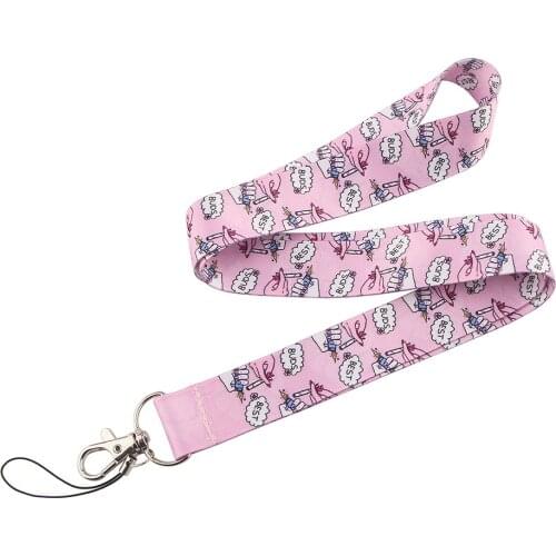 JF389 Best Friend Neck Strap Lanyard for keys ID Card Phone Straps USB Badge holder DIY Neck Strap Hang Rope Lariat Lanyards
