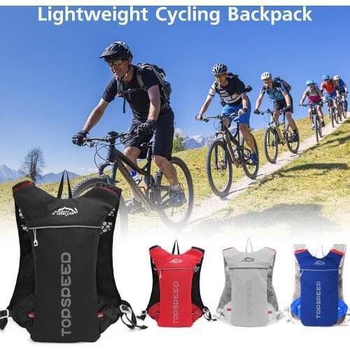 Trail Running Backpack 5L Ultra Running Hydration Vest Pack Marathon Running Bike Rucksack bag 2L Soft Flask Bottle Water Bag