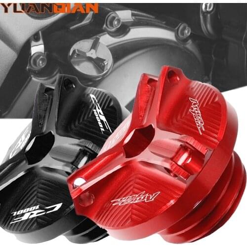 Motorcycle Engine Oil Cup Plug Cover For Honda CRF1000L Africa Twin CRF1000 CRF 1000 L M20*25 Motorcoss Aluminum Oil Filler Cap