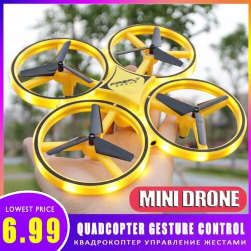 UFO Flying Ball Toys RC Mini Drone Induction Aircraft Helicopter Micro Quadrocopter Indoor/Outdoor for Boys Girls V e58