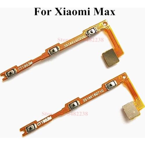 Original Power ON OFF Volume Side Button Flex cable For Xiaomi Max mi max Power switch Volume Side Key Flex cable Replacement