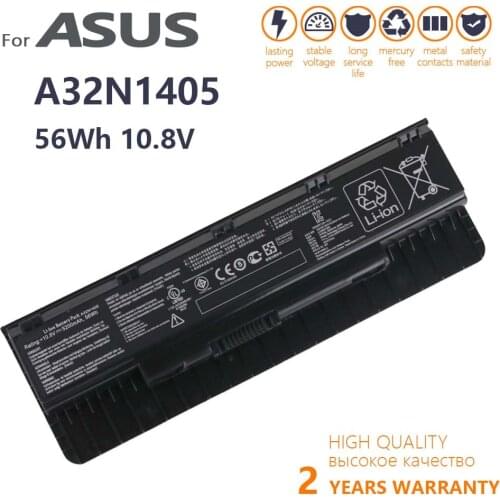 Genuine A32N1405 Laptop Battery for ASUS ROG N551 N751 N751JK G551 G771 G771JK GL551 GL551JK GL551JM G551J G551JK G551M G551JW