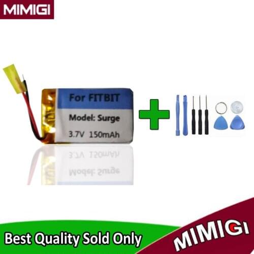 Full new Toolsets + 150mAh Battery For Fitbit Surge Smart Watch Batterie Accumulator AKKU