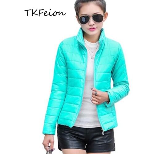 Женские зимние парки TKFeion China At AliExpress