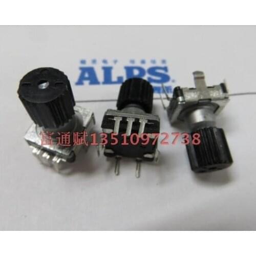 [VK]ALPS Japan EC11 encoder 360 degrees turn without stepping pulse encoder switch, 13MM shaft cap