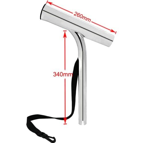 Highly Mirror Polished SS316 Outrigger Fishing Rod Holder pole bracket support for Marine Boat Yacht tackle 7737