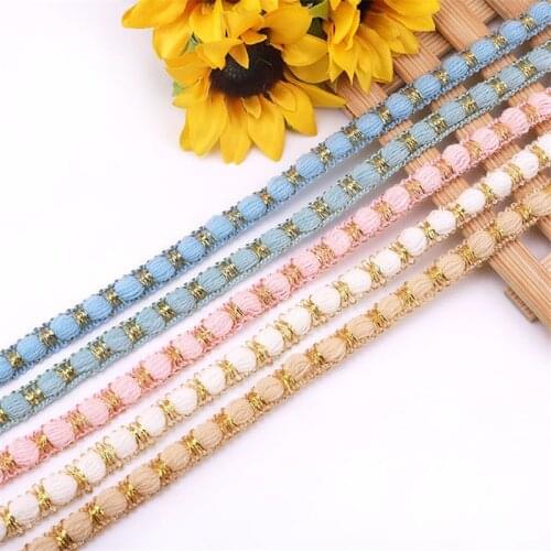 Gold White Pink Lace Ribbon Soft Net Lace Trim Fabric for Sewing Accessories DIY Decoration Wedding Party Supplies 5Yards