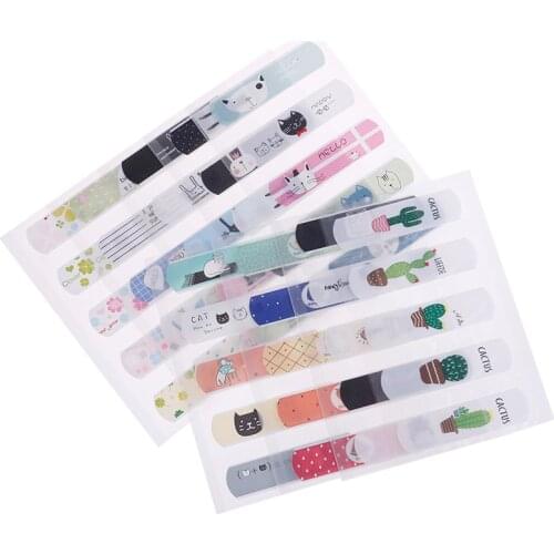 2 Sheets Cartoon Kids Band Aid First Aid Emergency Kit Adhesive Bandage Waterproof Wound Plaster Kits