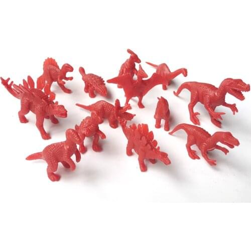 20pcs/set Simulation Mini Dinosaur Toys Model for Baby Boy Girl Gift Figure Action Toys T-Rex Kids Gift DIY