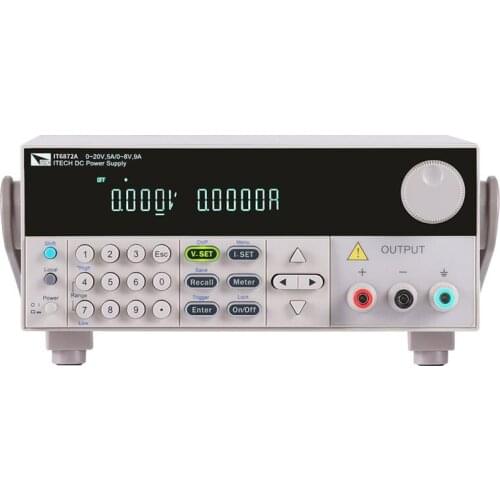 Free Shipping ITECH IT6872A Dual Range Programmable DC Power Supply 0-35/4A 0-15V/7A